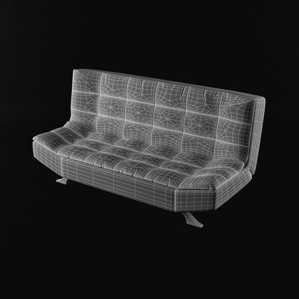 modern couch fabric chromed max - Couch 04 by lajhar